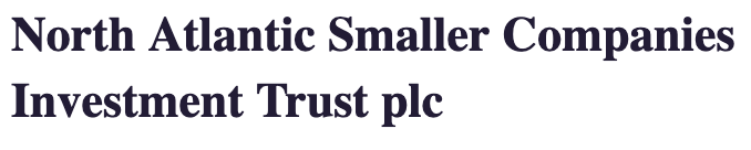 North Atlantic Smaller Companies Investment Trust Logo
